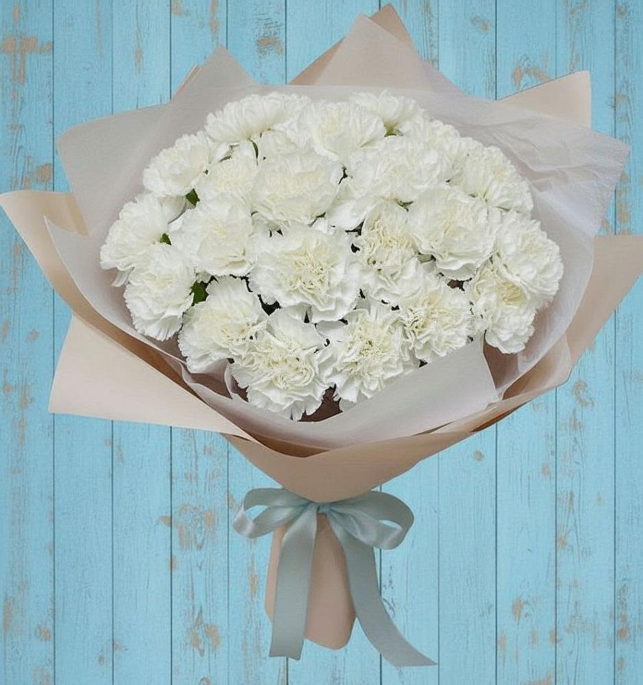 Букет цветов из: Гвоздики в Рыбное 