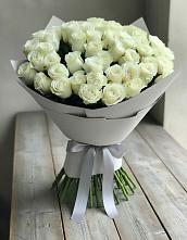 Букет 35 Белых роз #REPLACE_PRED# Рыбное 