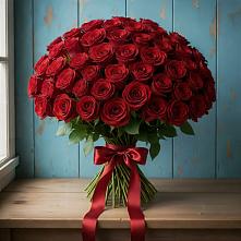 Букет Красные розы Блэк Меджик #REPLACE_PRED# Рыбное 