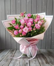 Букет Розовый кустик в Рыбное 