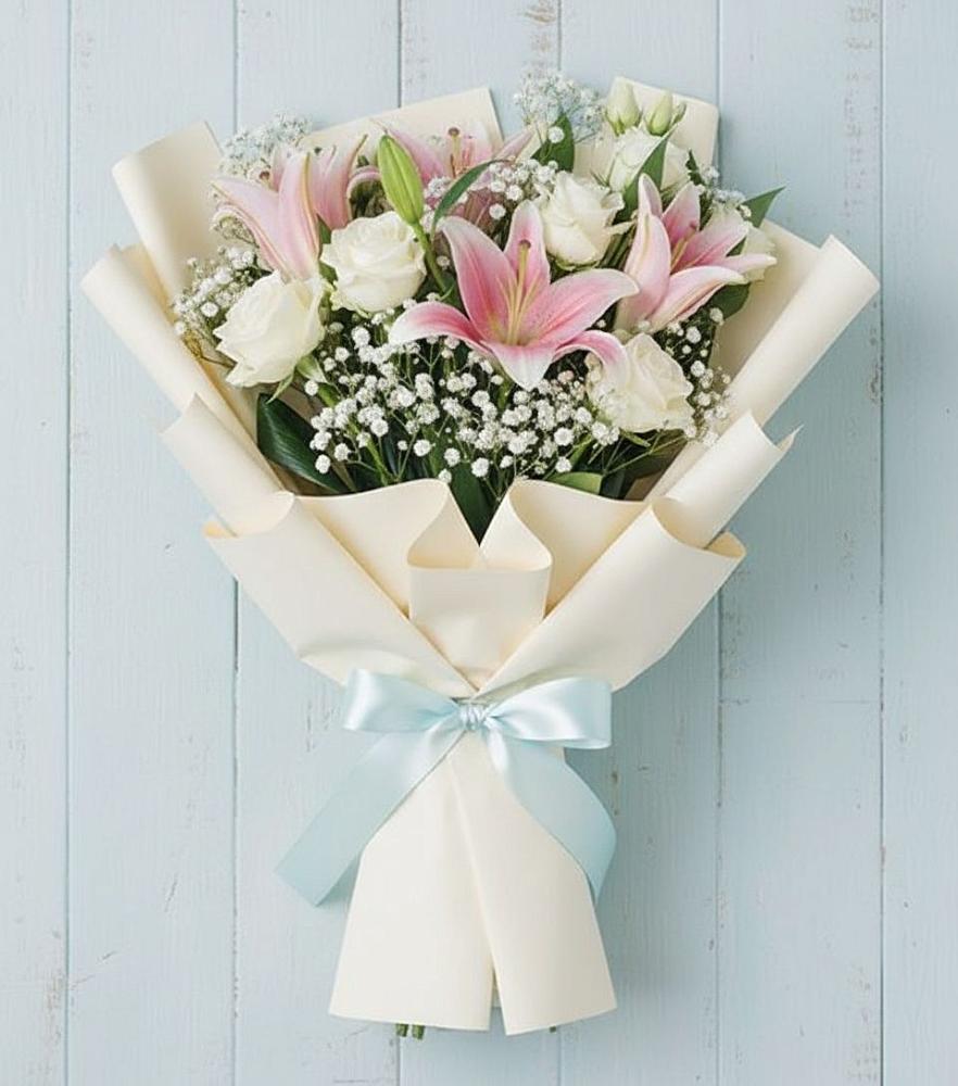 Букет цветов из: Лилии в Рыбное 