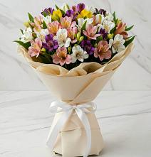 Букет цветов из:  Альстромерии #REPLACE_PRED# Рыбное 