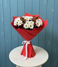 Букет цветов из:  Хризантемы #REPLACE_PRED# Рыбное 