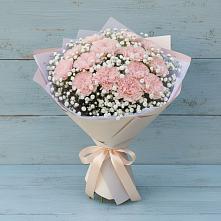 Букет цветов из:  Гвоздики #REPLACE_PRED# Рыбное 