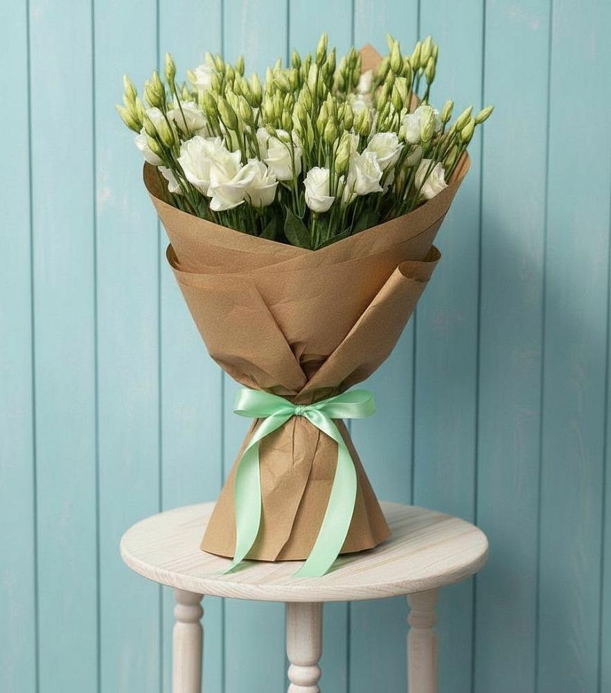 Букет цветов из: Лизиантусы в Рыбное 