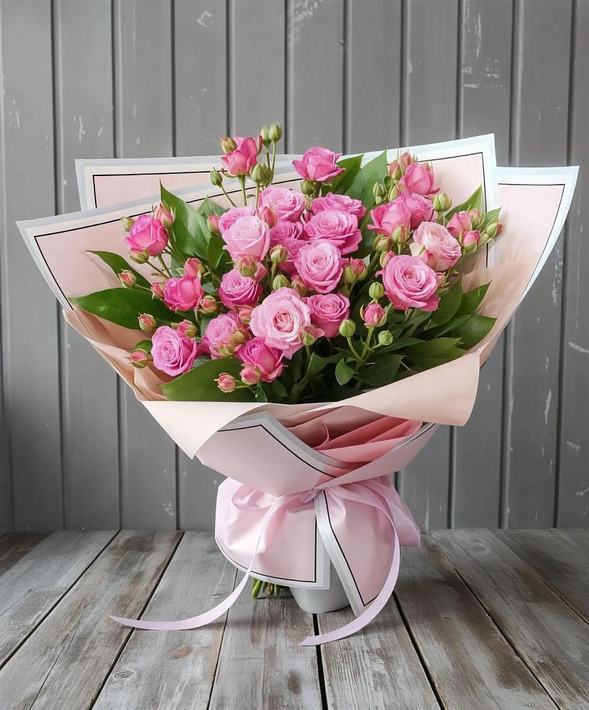Букет Розовый кустик в Рыбное 