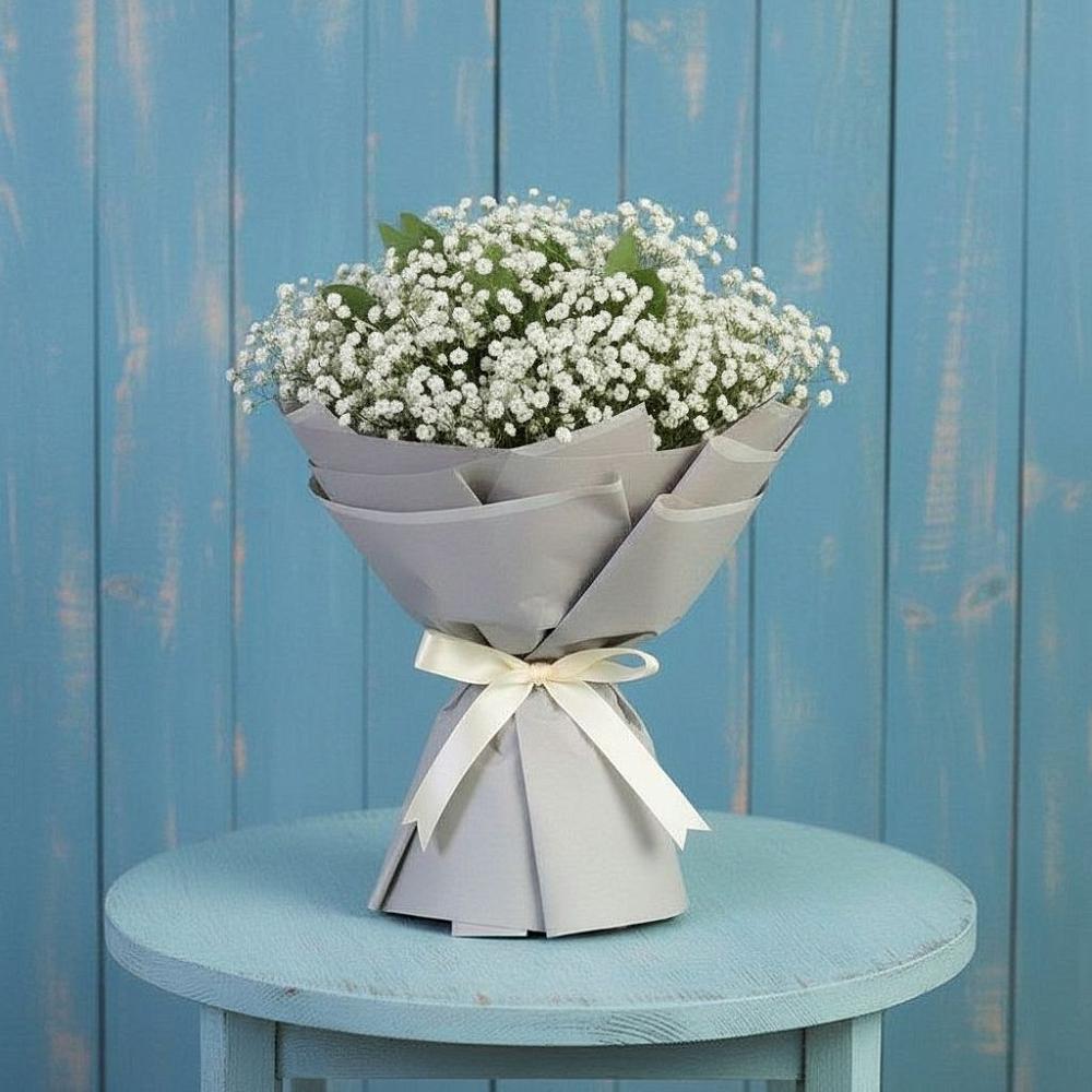 Букет цветов из: Гипсофила в Рыбное 