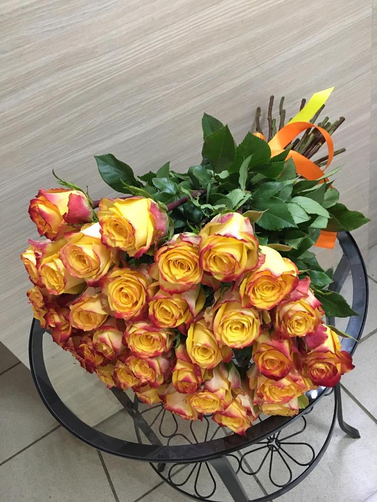 Букет Желтые розы в Рыбное 