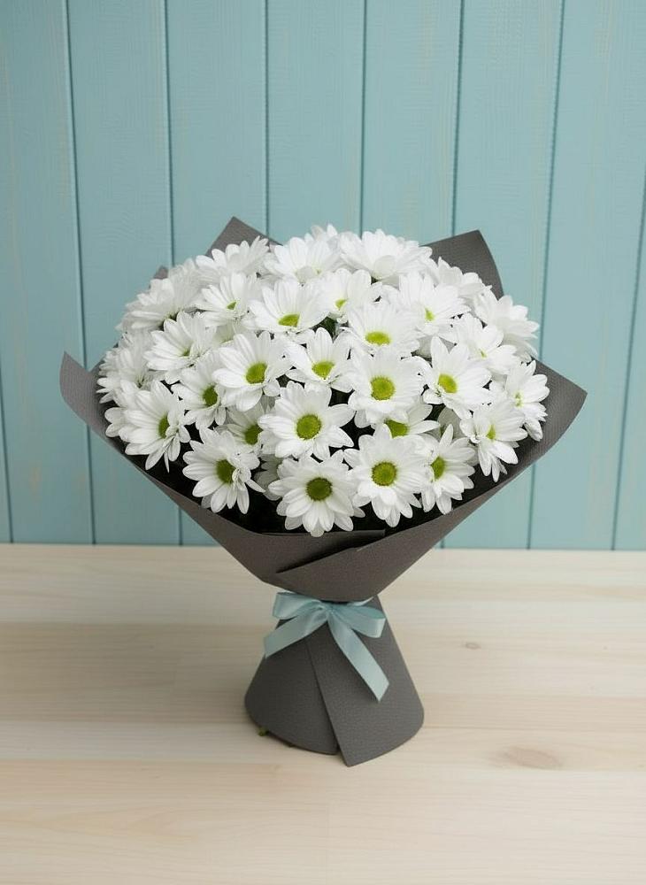 Букет цветов из: Хризантемы в Рыбное 