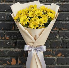 Букет цветов из:  Хризантемы #REPLACE_PRED# Рыбное 