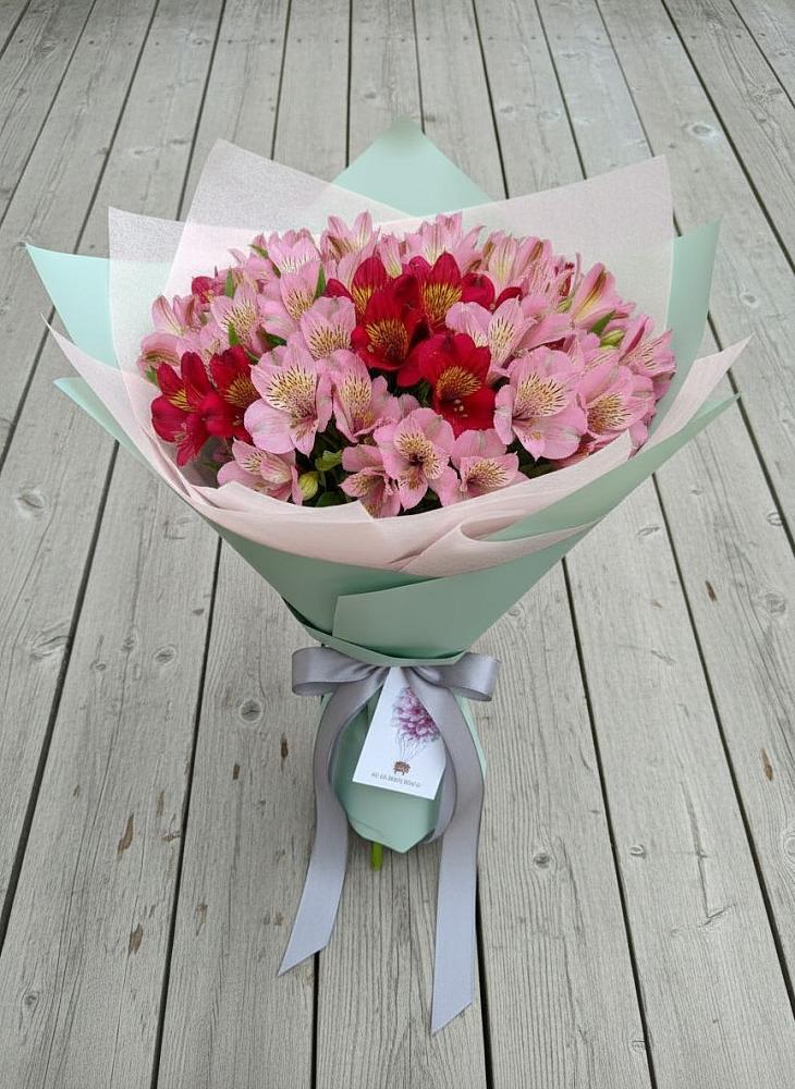 Букет цветов из: Альстромерии в Рыбное 