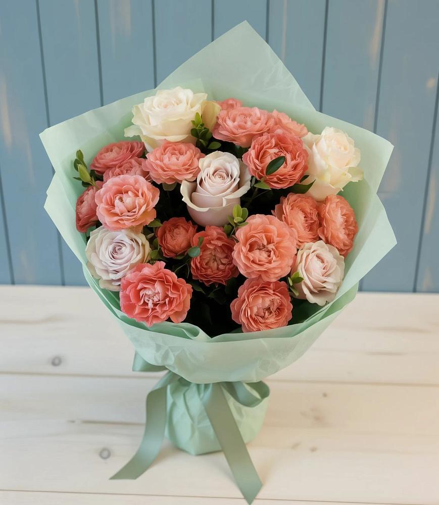 Букет цветов из: Розы в Рыбное 