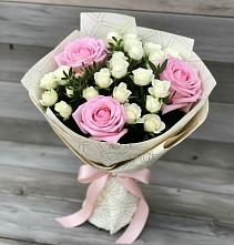 Букет цветов из:  Розы #REPLACE_PRED# Рыбное 