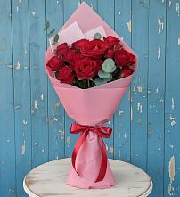 Букет цветов из:  Розы в Рыбное 