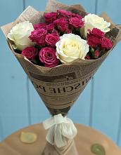 Букет цветов из:  Розы в Рыбное 