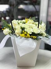 Цветочная композиция из Розы  в Рыбное 