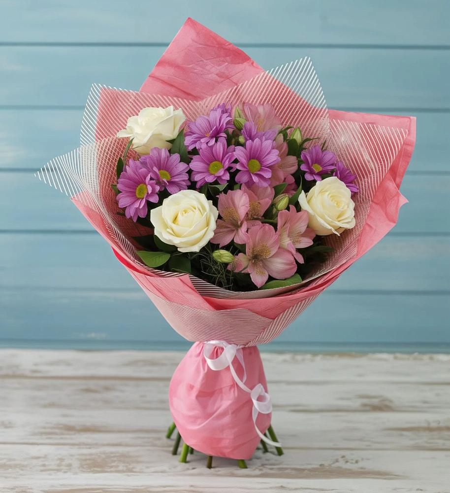 Букет цветов из: Герберы в Рыбное 