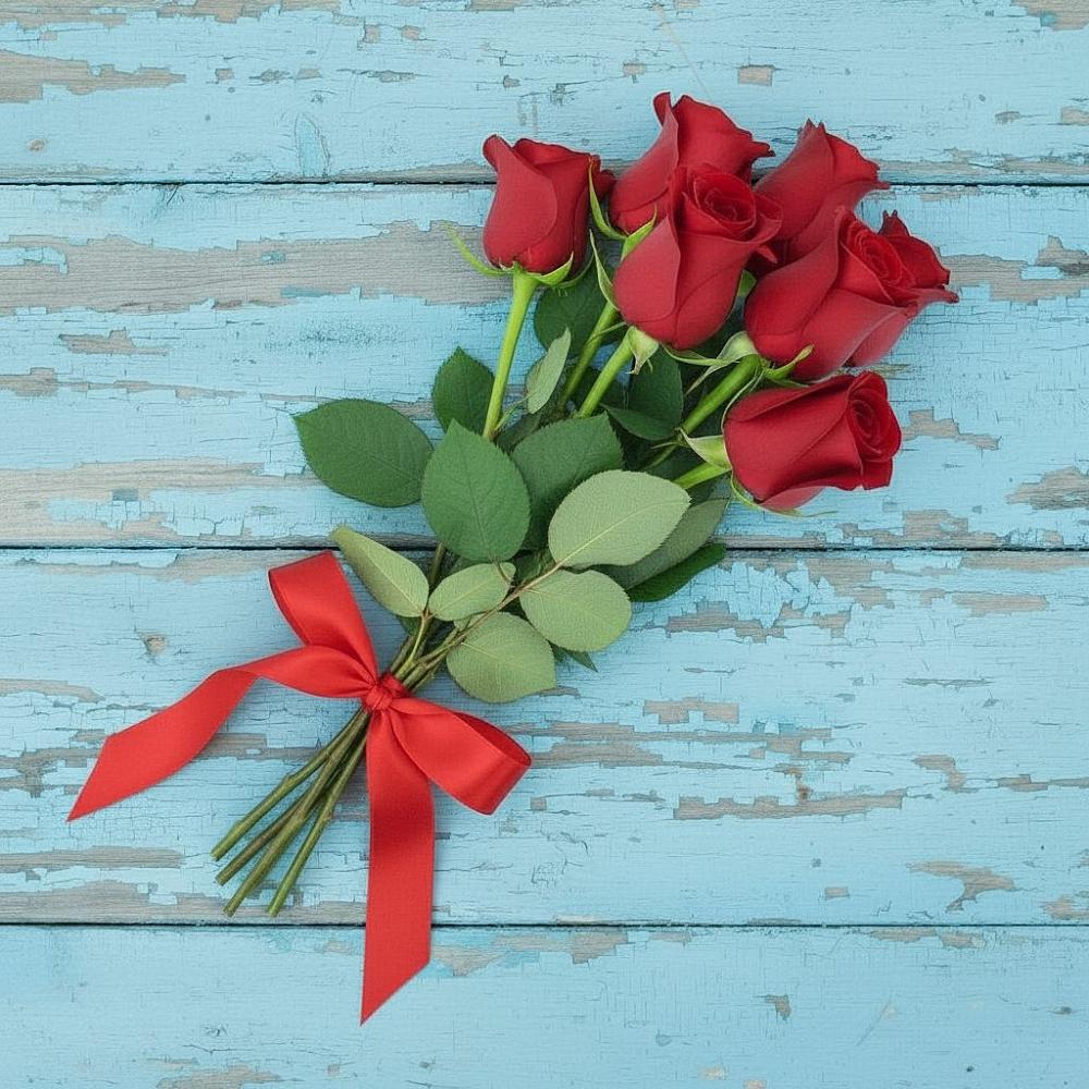 Букет Красные розы в Рыбное 