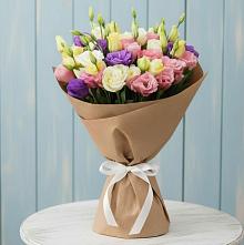Букет цветов из:  Лизиантусы в Рыбное 