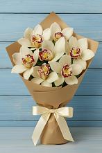 Букет цветов из:  Орхидеи и Розы #REPLACE_PRED# Рыбное 